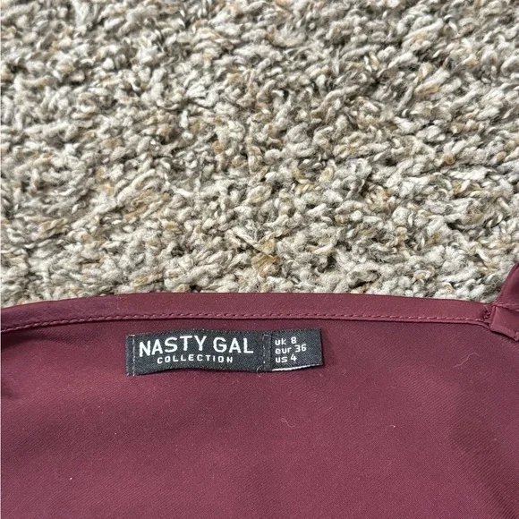 Nasty Gal Sought after Cowl Satin Dress - Picture 6 of 6